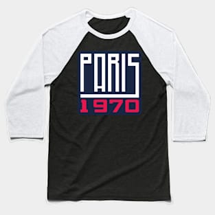 PARIS 1970 Baseball T-Shirt